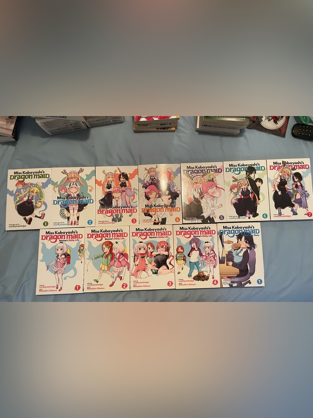 Miss Kobayashi's Dragon Maid Manga Set